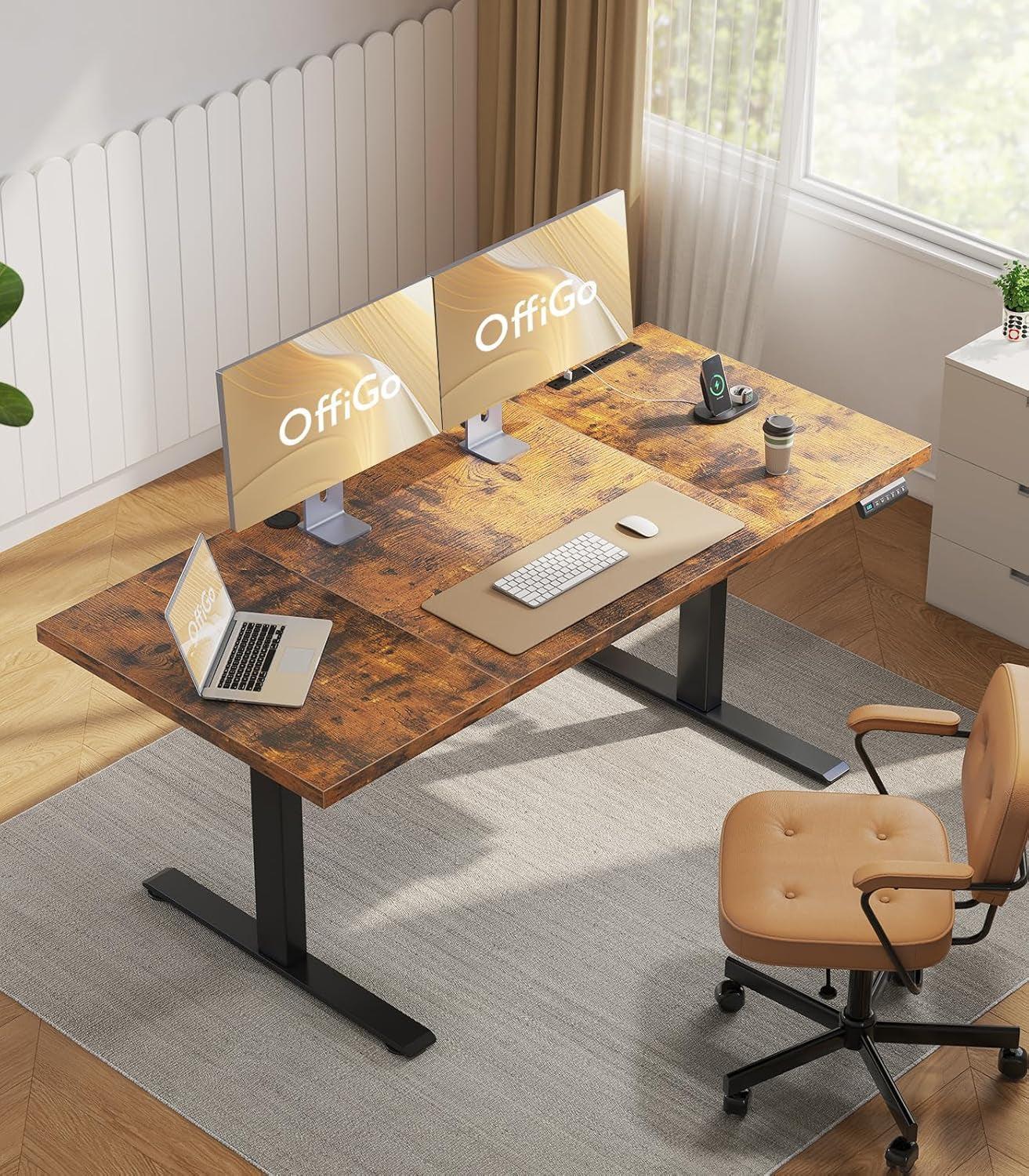Electric Standing Desk 71 Inch Height Adjustability