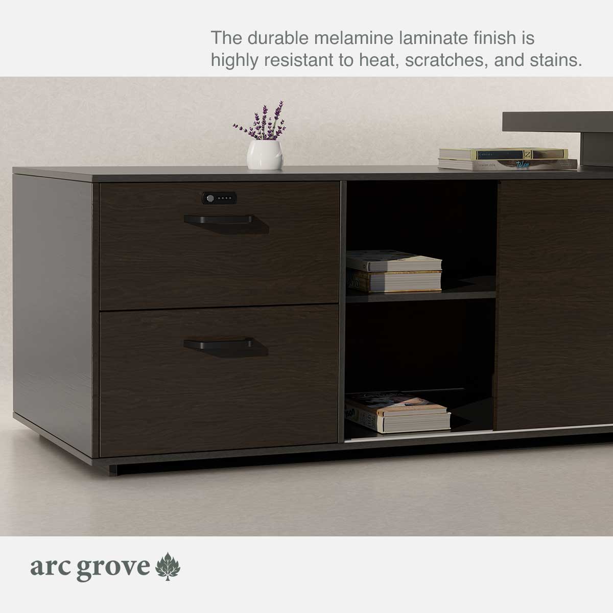 Hershey · Modern L-Shaped Executive Desk