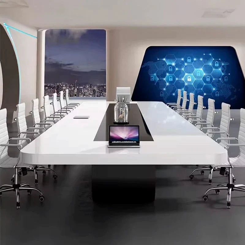 Paxum · White Conference Room Table for Executive Boardroom