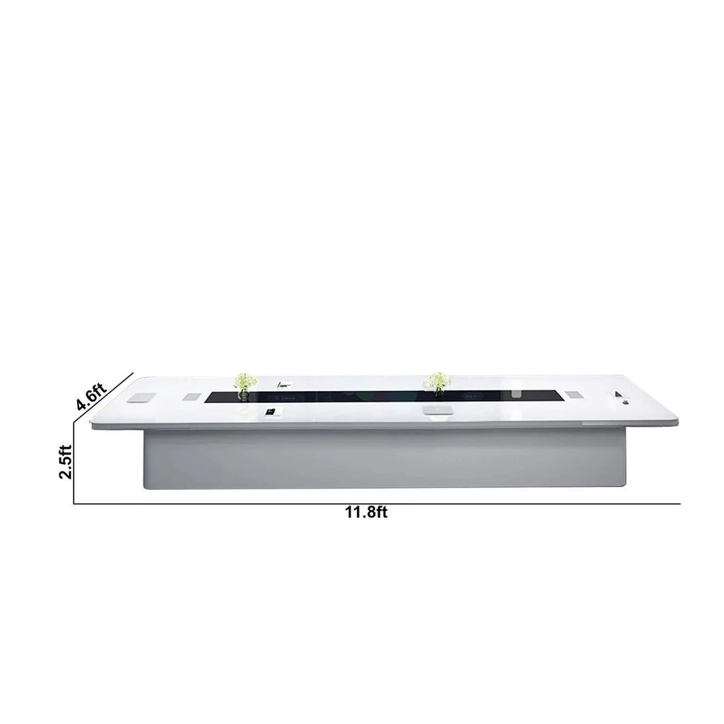 Amix · White Conference Room Table