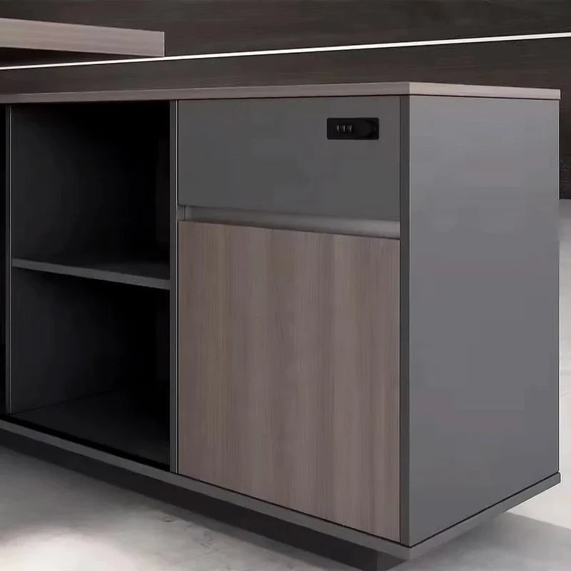 Mercer · Modern Executive L-Shaped Desk
