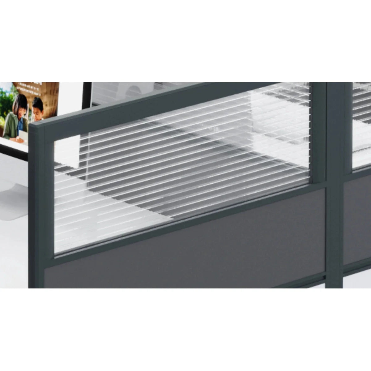 Arlo · L-Shaped Cubicle Workstation