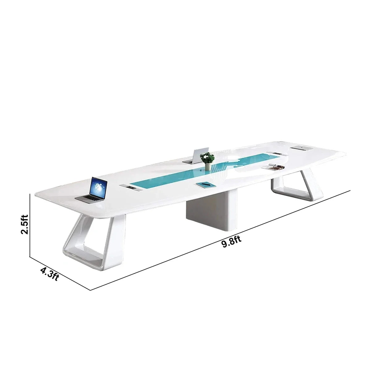 Concord · White Conference Room Table