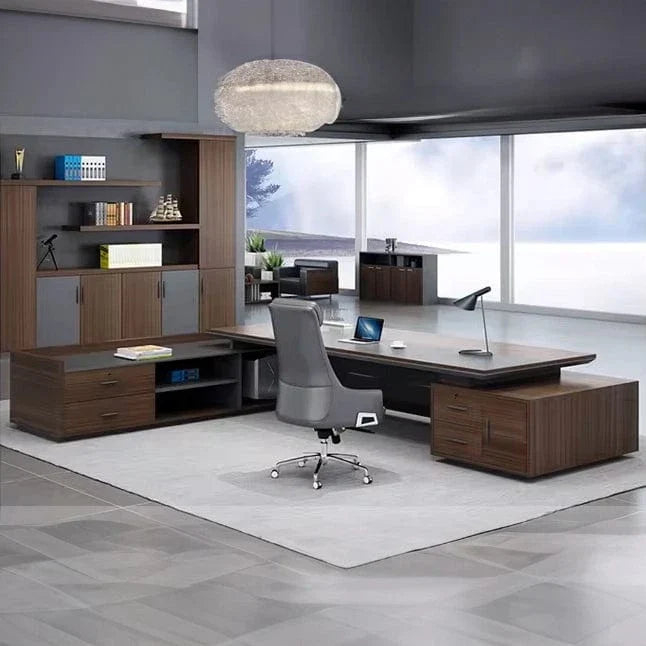 Atlas · Grand L-Shaped Executive Desk