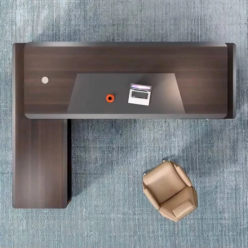 Wilcroft · Modern L-Shaped Executive Desk
