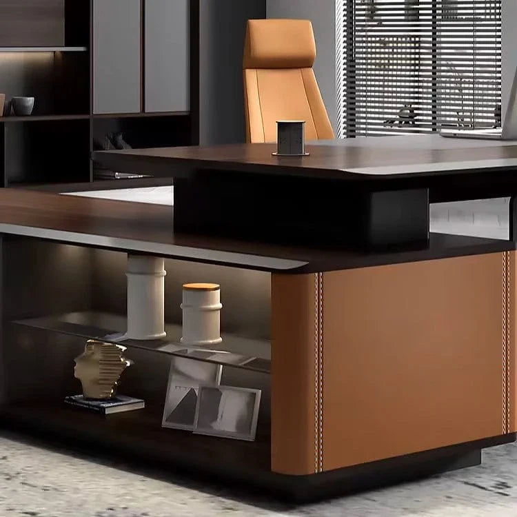 Wilcroft · Modern L-Shaped Executive Desk