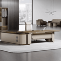 Secord · Modern L-Shaped Executive Desk