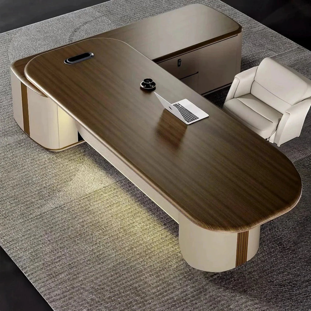 Secord · Modern L-Shaped Executive Desk