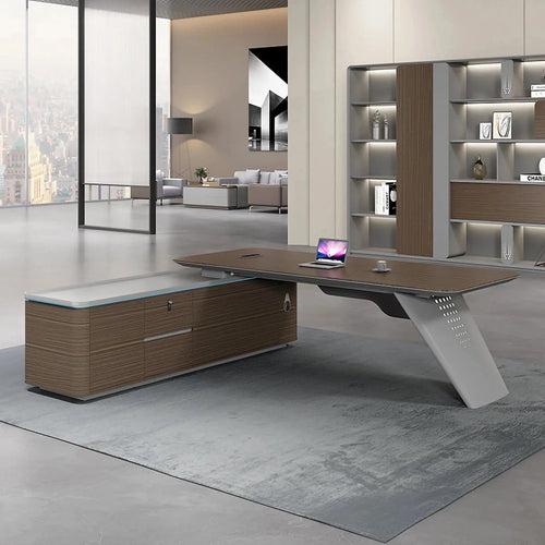 Aldiss · Modern Executive L-Shaped Desk