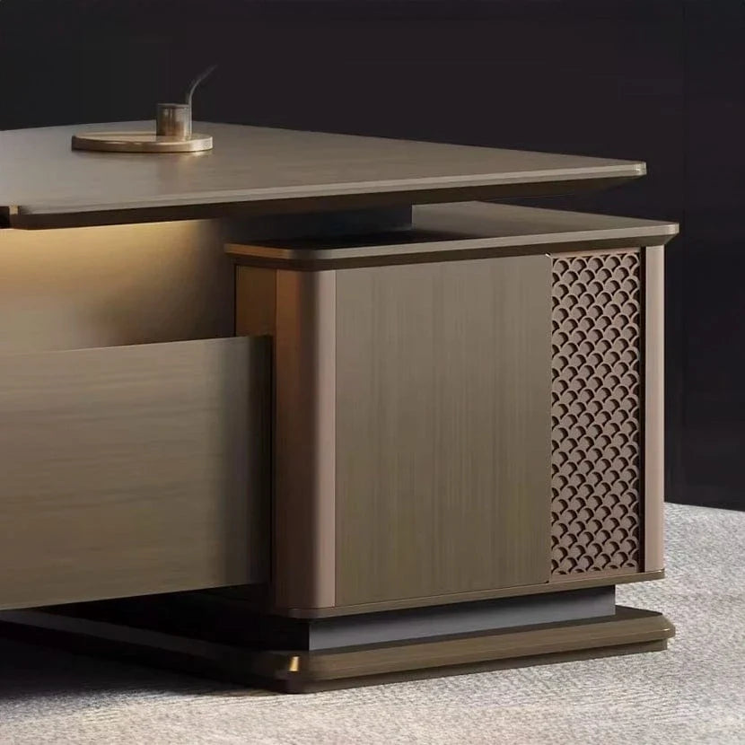 Oxford · Modern L-Shaped Executive Desk