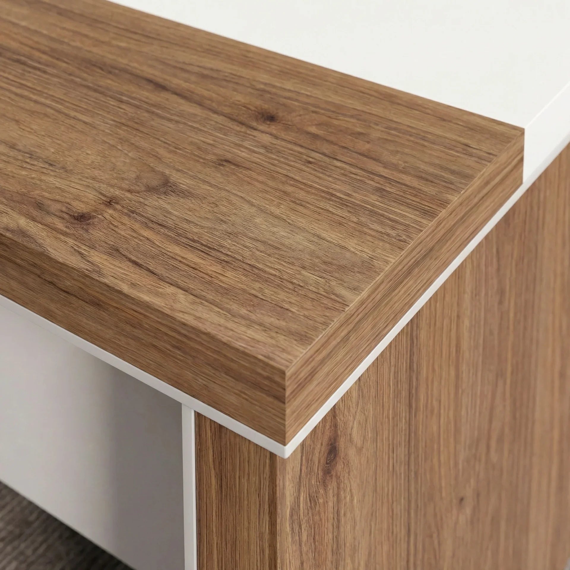 Lynx · Modern L-Shaped Executive Desk