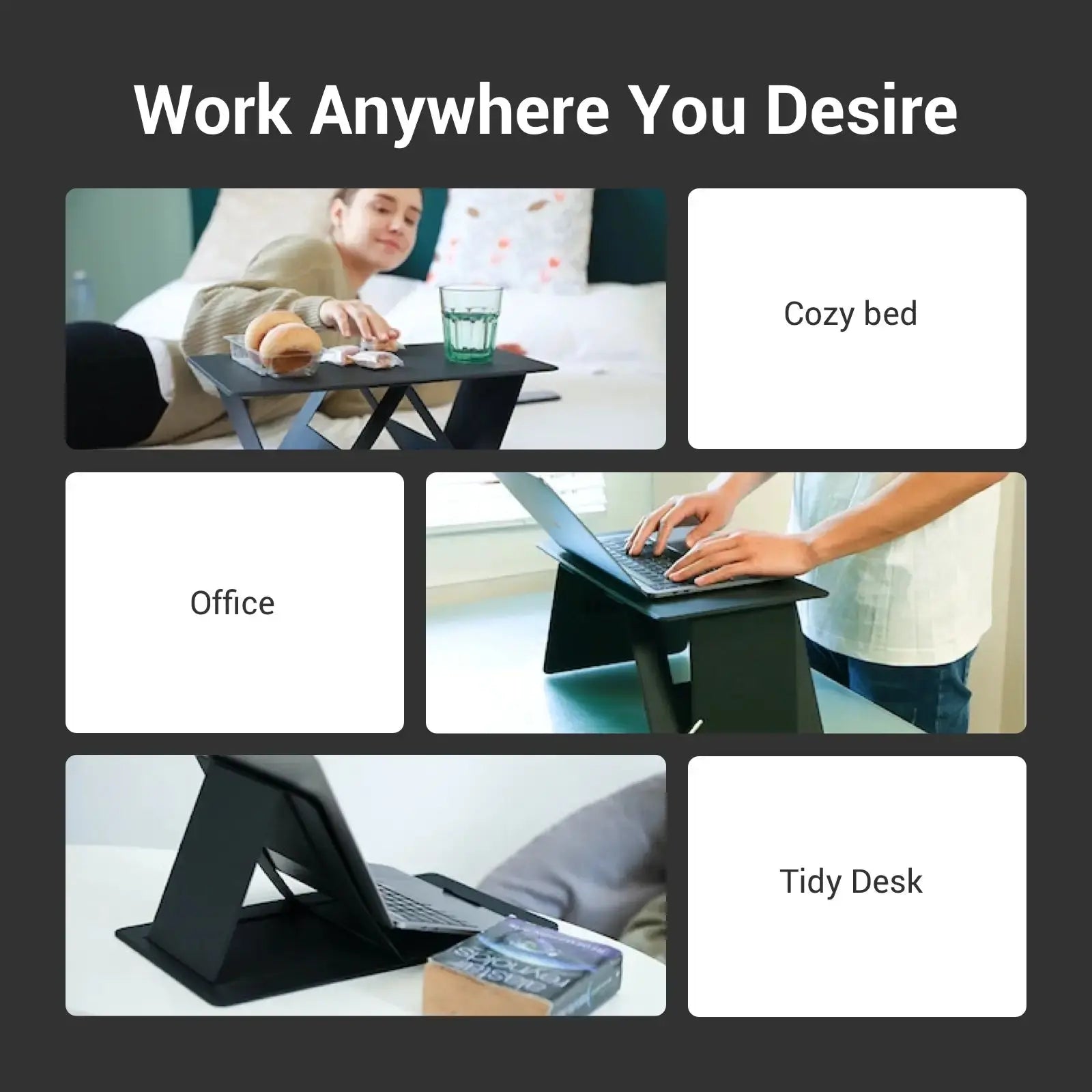 iSwift™ Paper-Thin Laptop Table For Bed