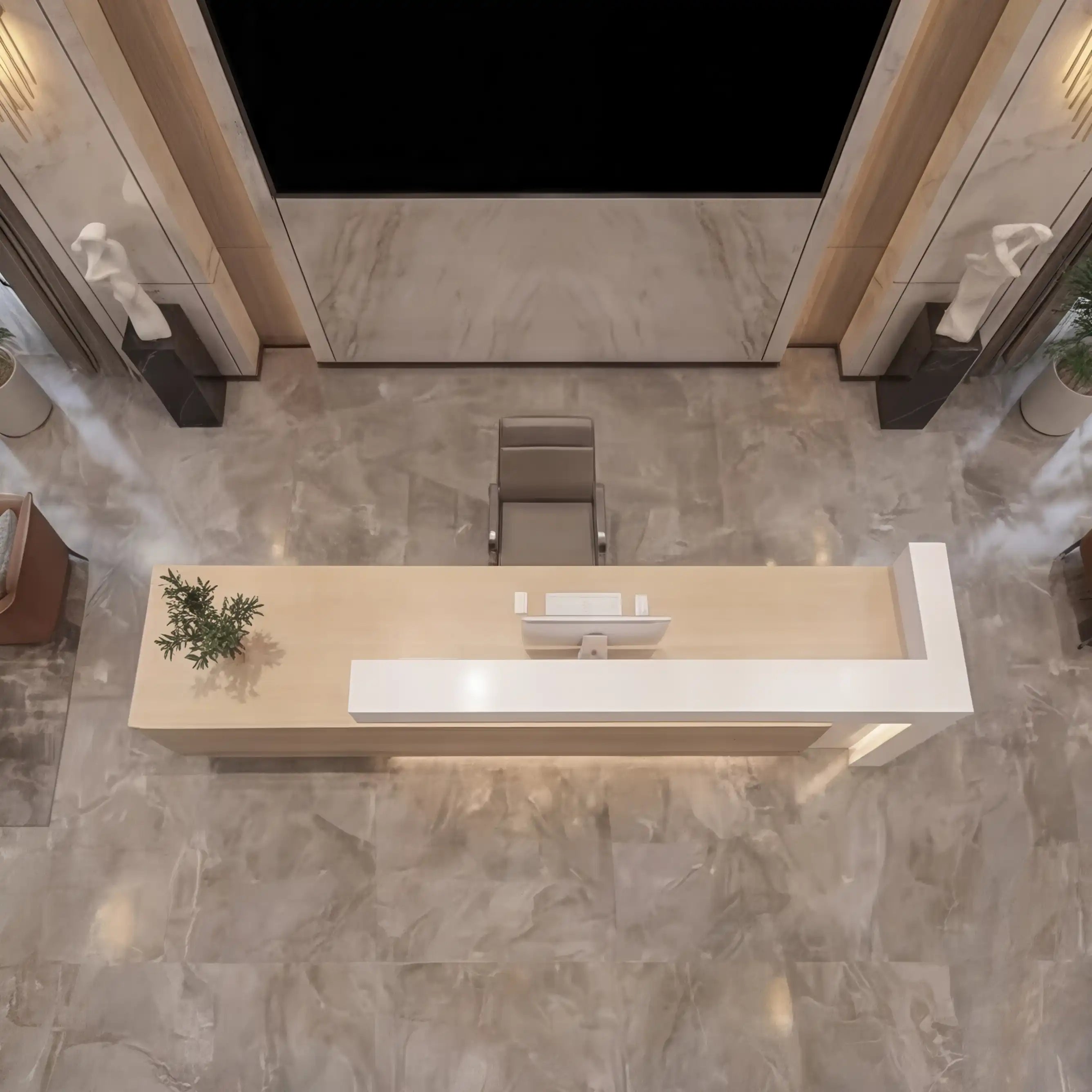 Illyria · Front Reception Desk