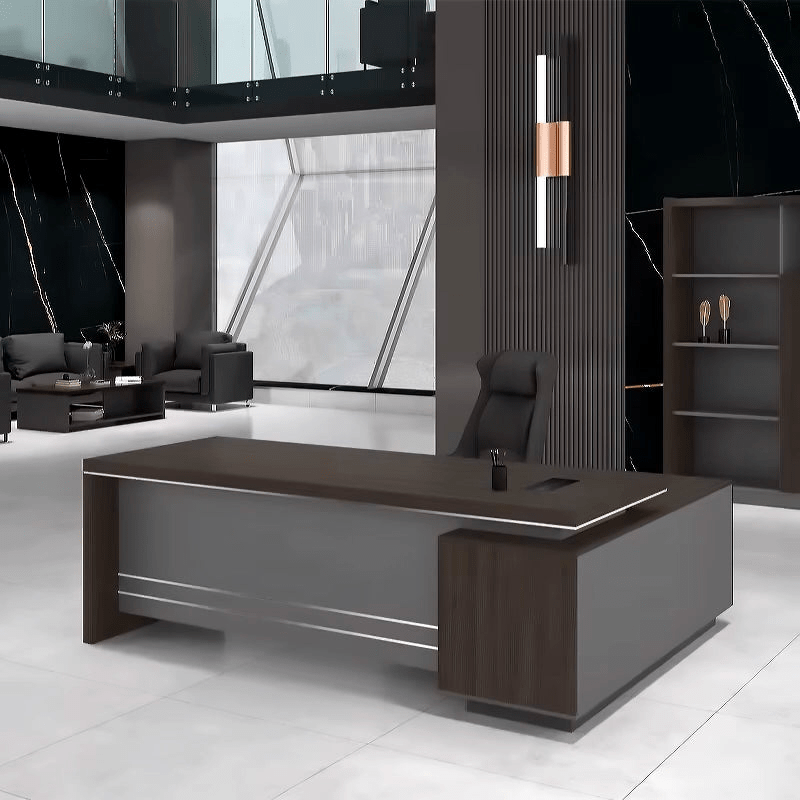 Leeds · Modern Executive L-Shaped Desk