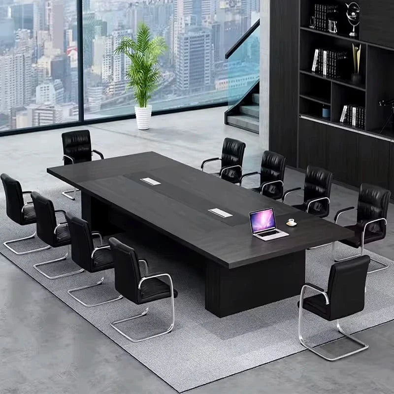 Hendley · Black Conference Room Table