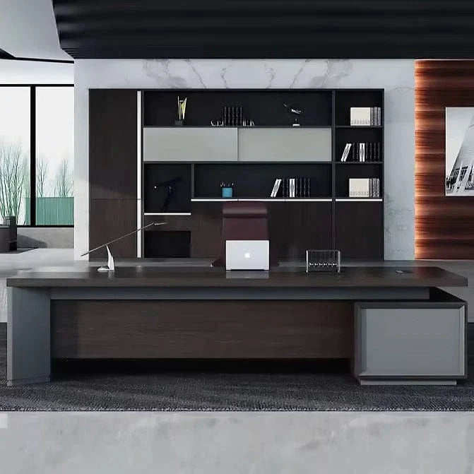 Taplin · Modern L-Shaped Executive Desk