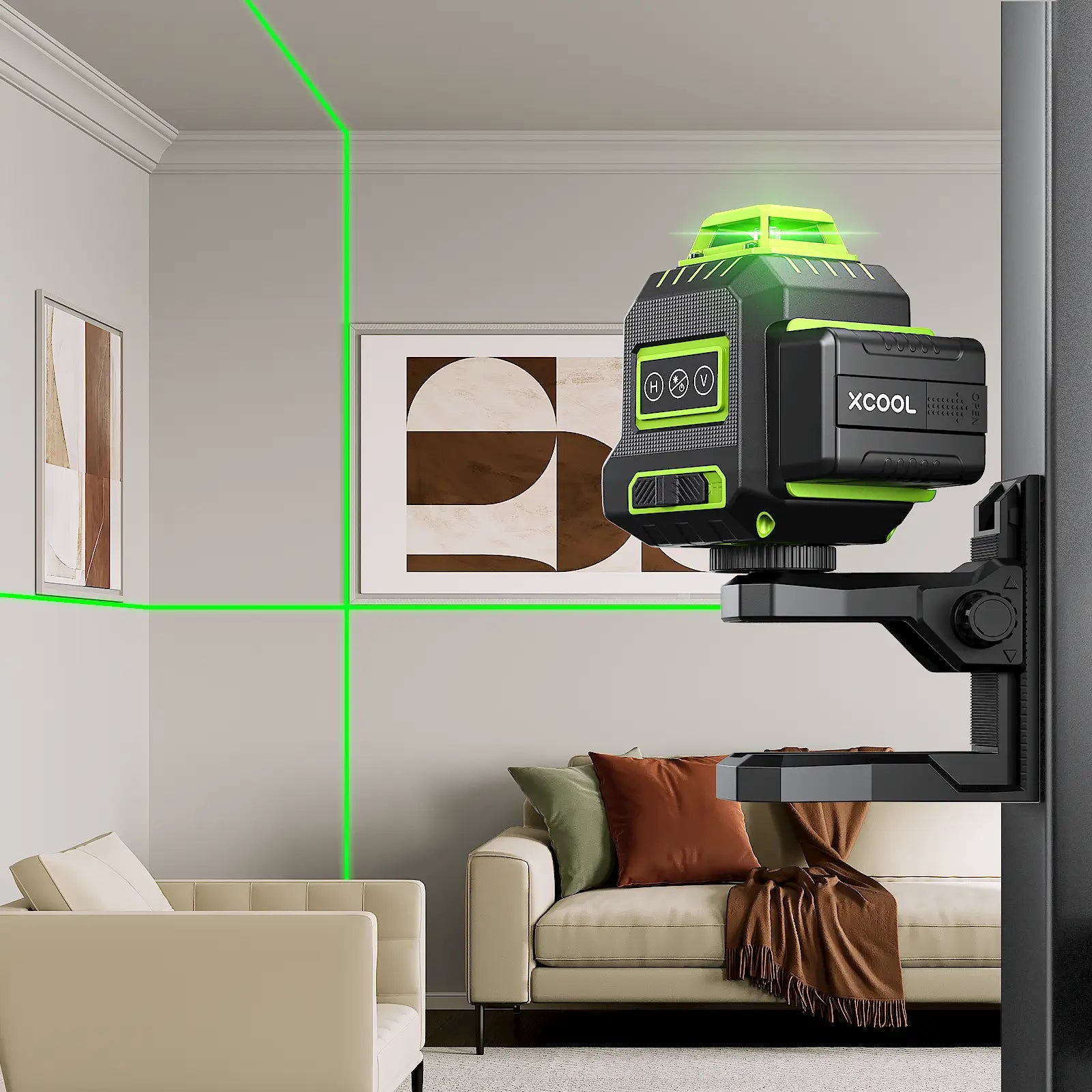 xCool Brillaser 360° Self-Leveling Laser Level