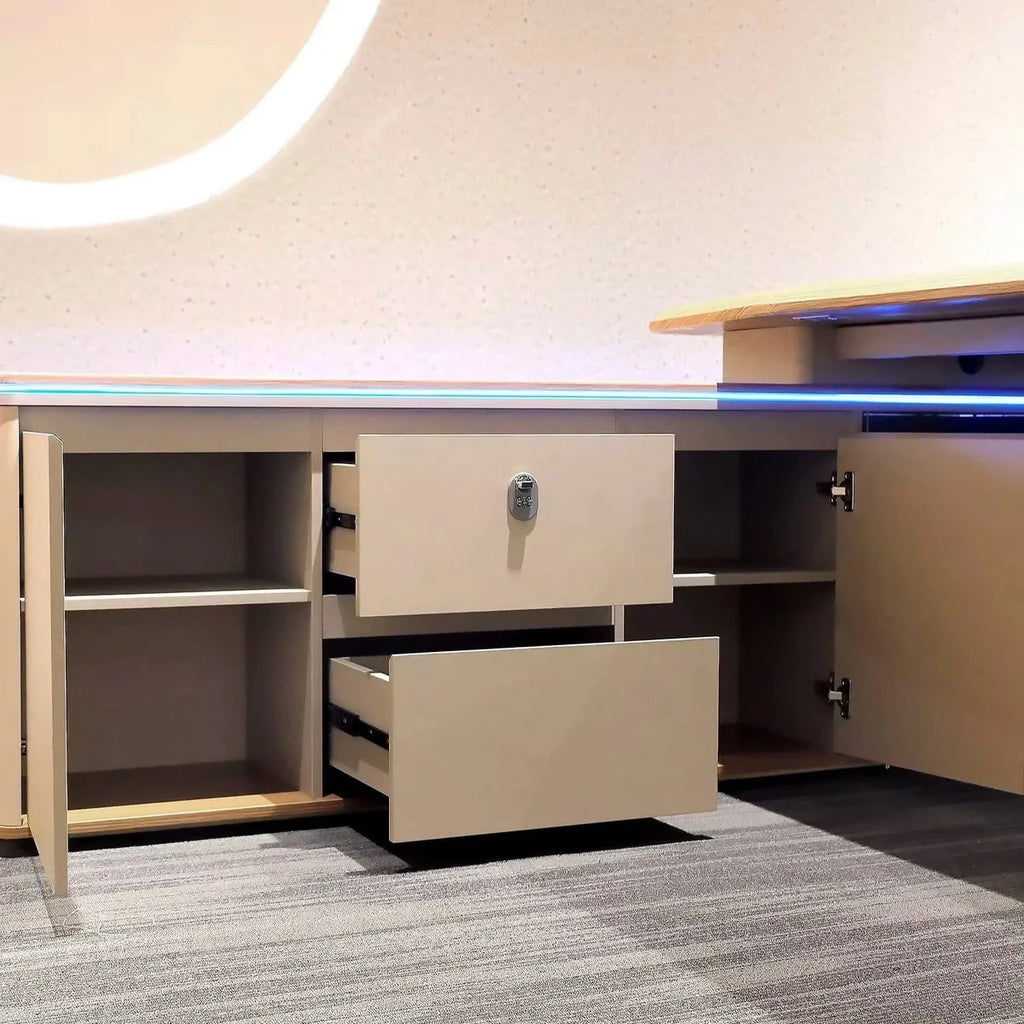 Ellis · Modern Executive L-Shaped Desk