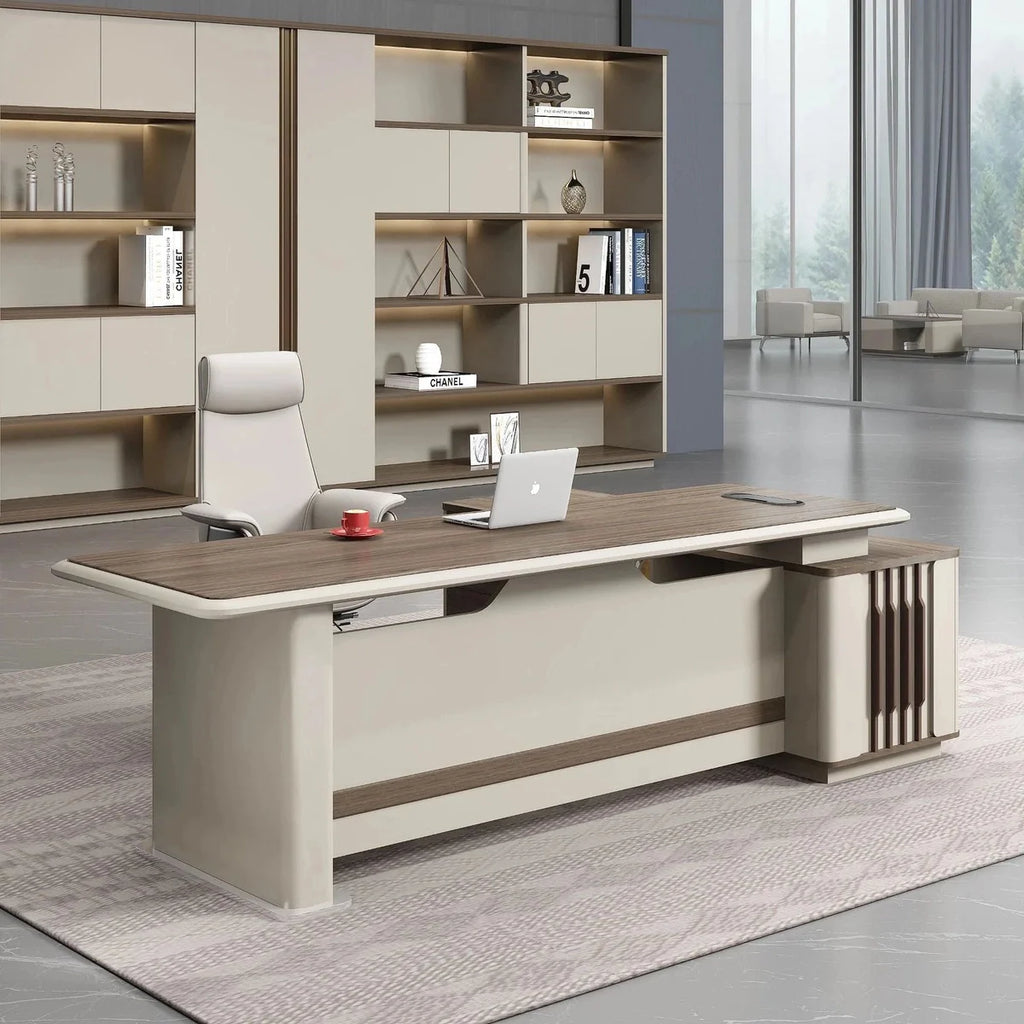 Pembry · Modern L-Shaped Executive Desk