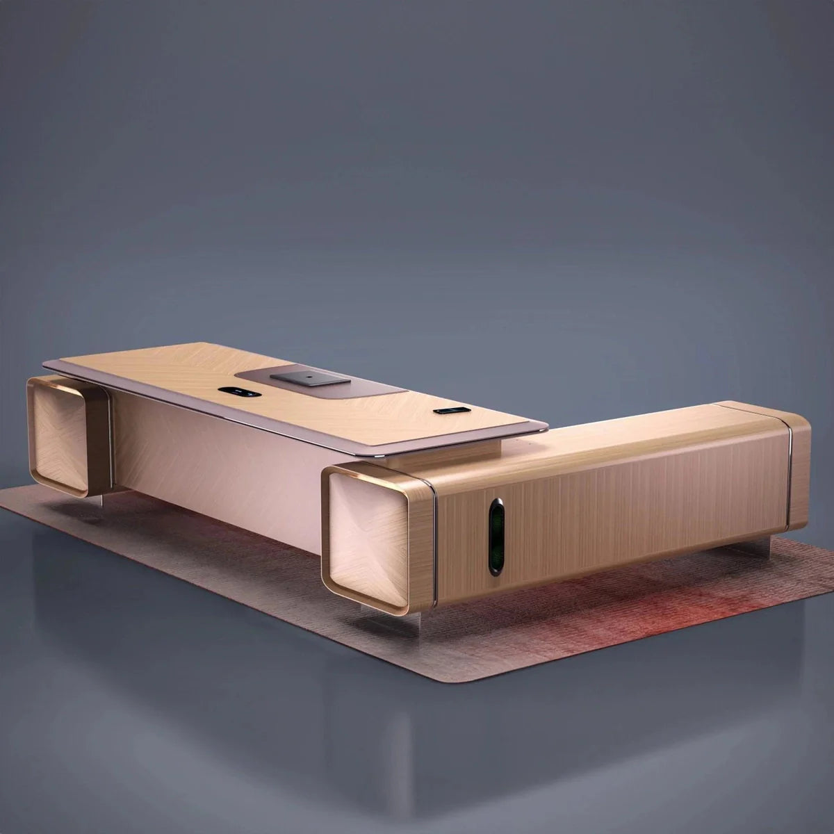 Sovra · Modern L-Shaped Executive Desk