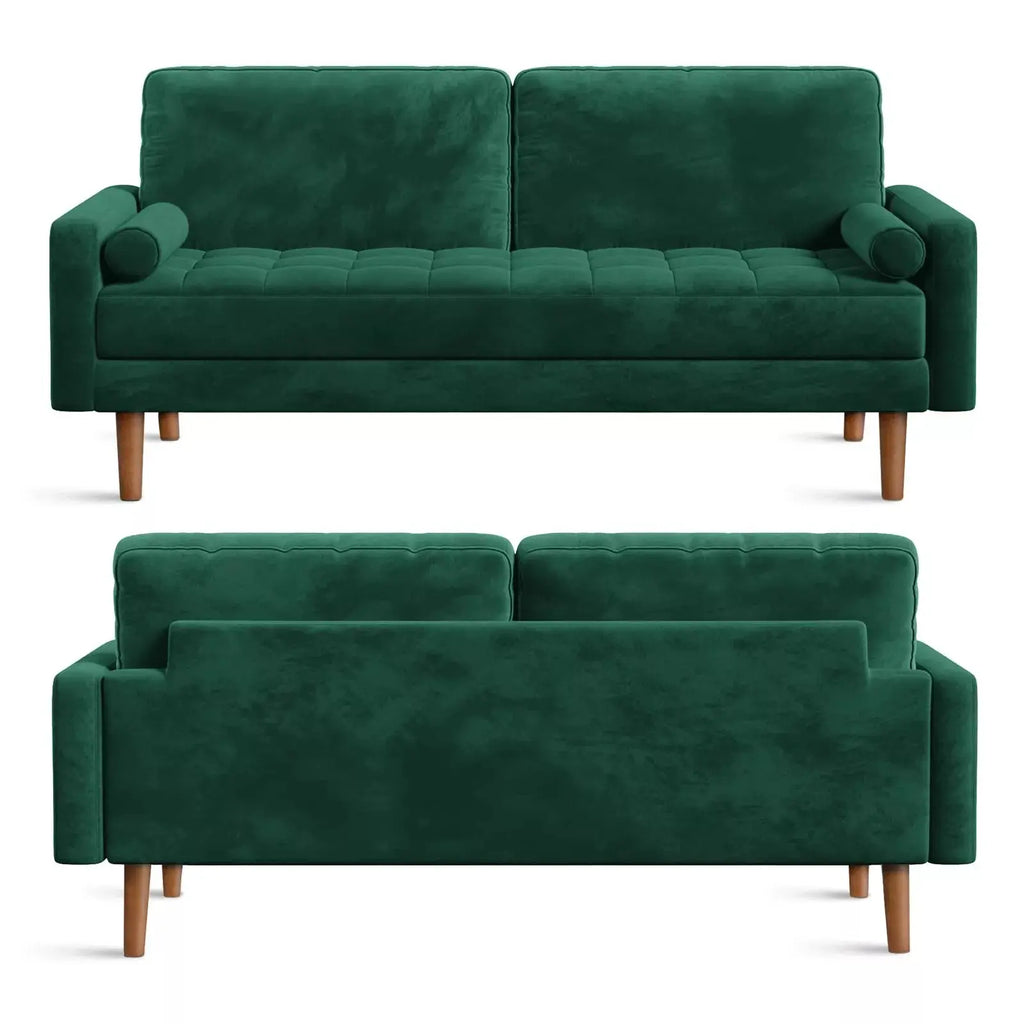 Modern Green Loveseat Couch