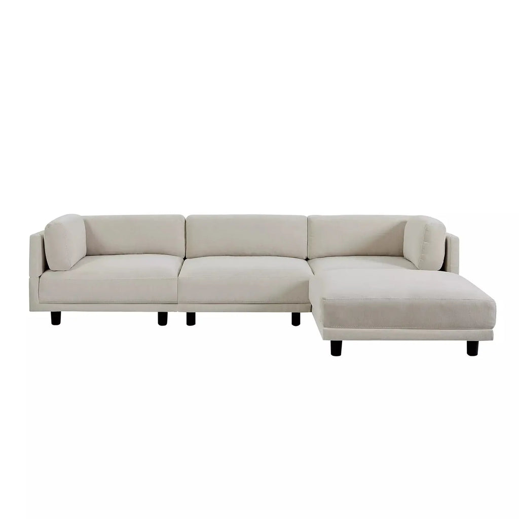 Oversized Modular L Shaped Sectional Couch