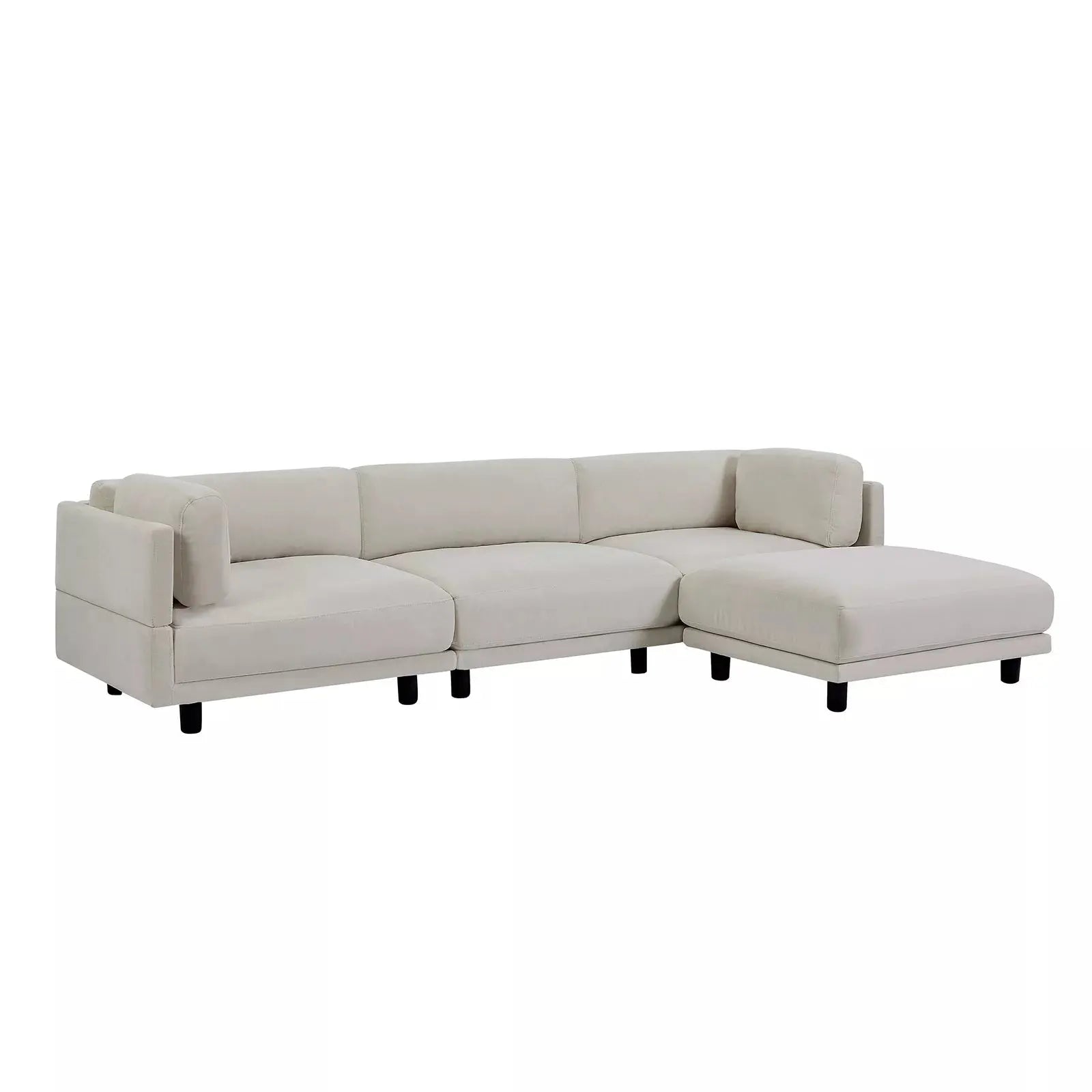 Oversized Modular L Shaped Sectional Couch