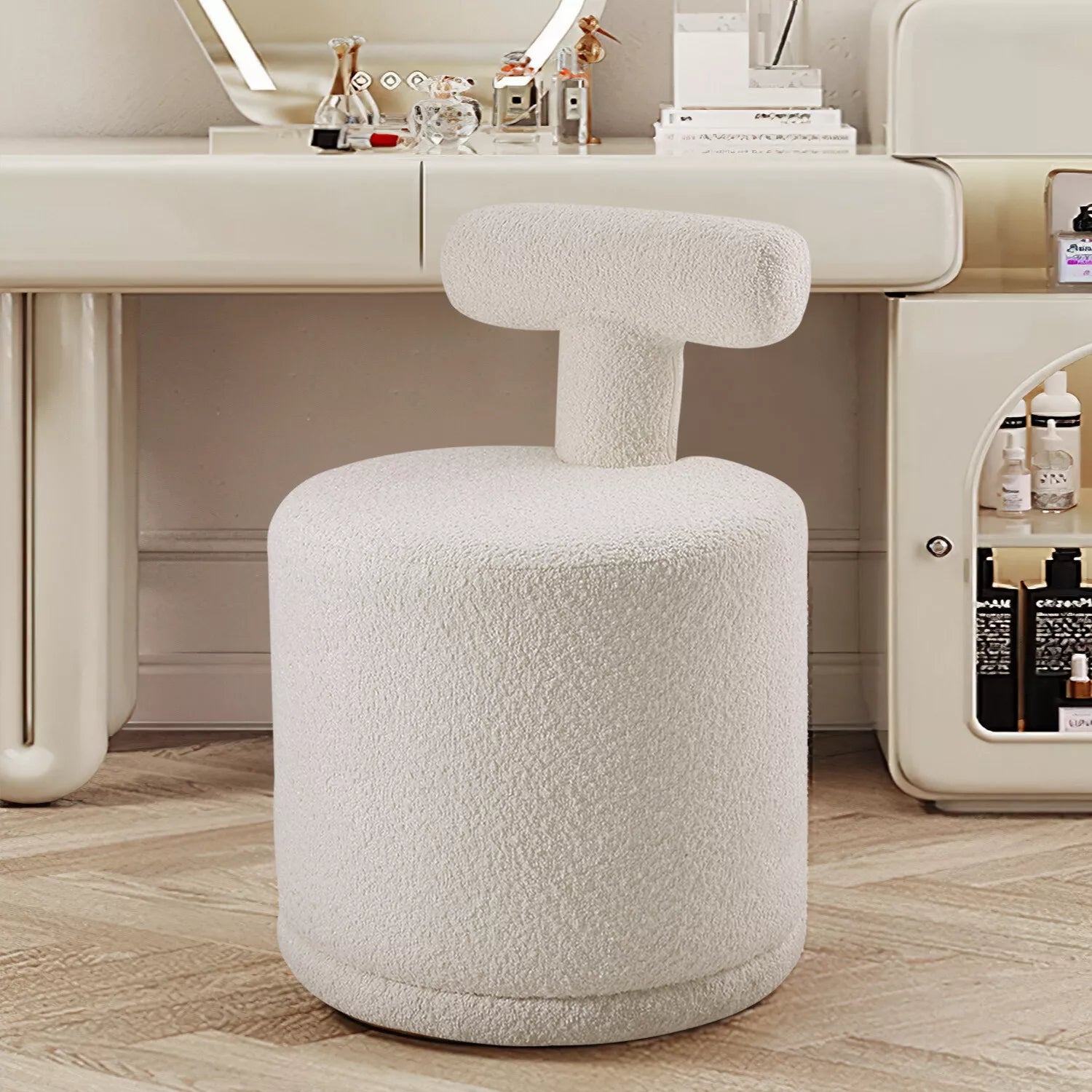 Carolyn Dressing Table Chair Stool