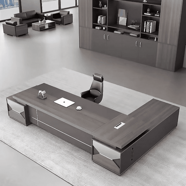 Eyer · Modern L-Shaped Executive Desk