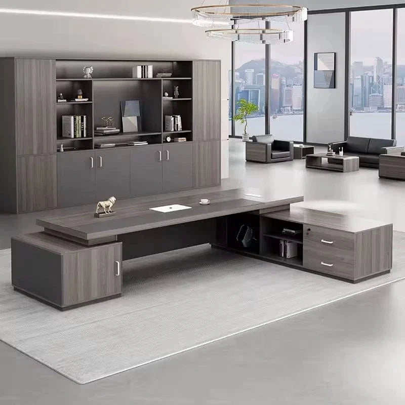 Eyer · Modern L-Shaped Executive Desk