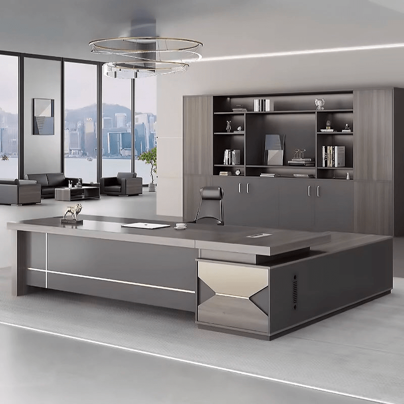 Eyer · Modern L-Shaped Executive Desk