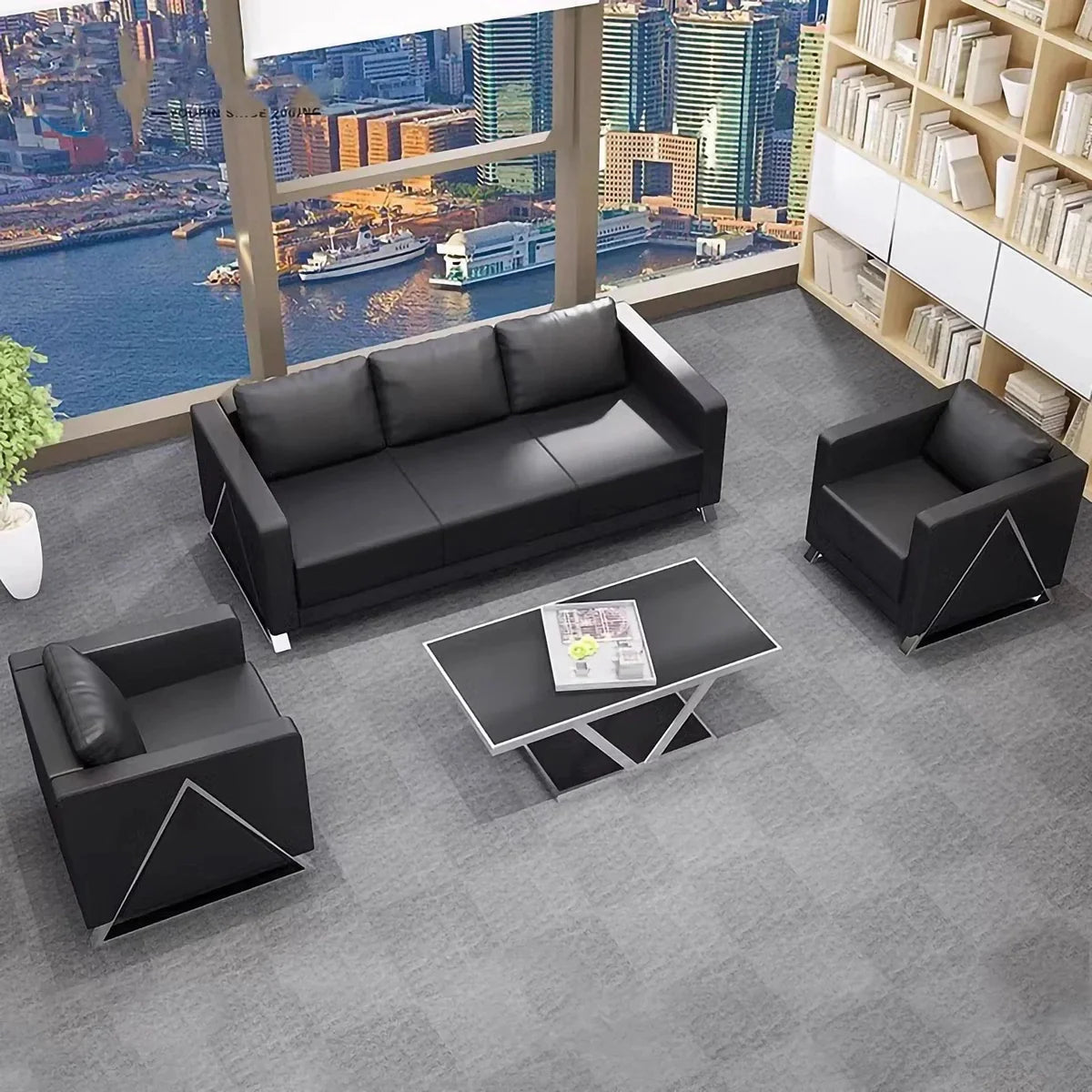 Asker · Office Waiting Area Lounge Seating Set