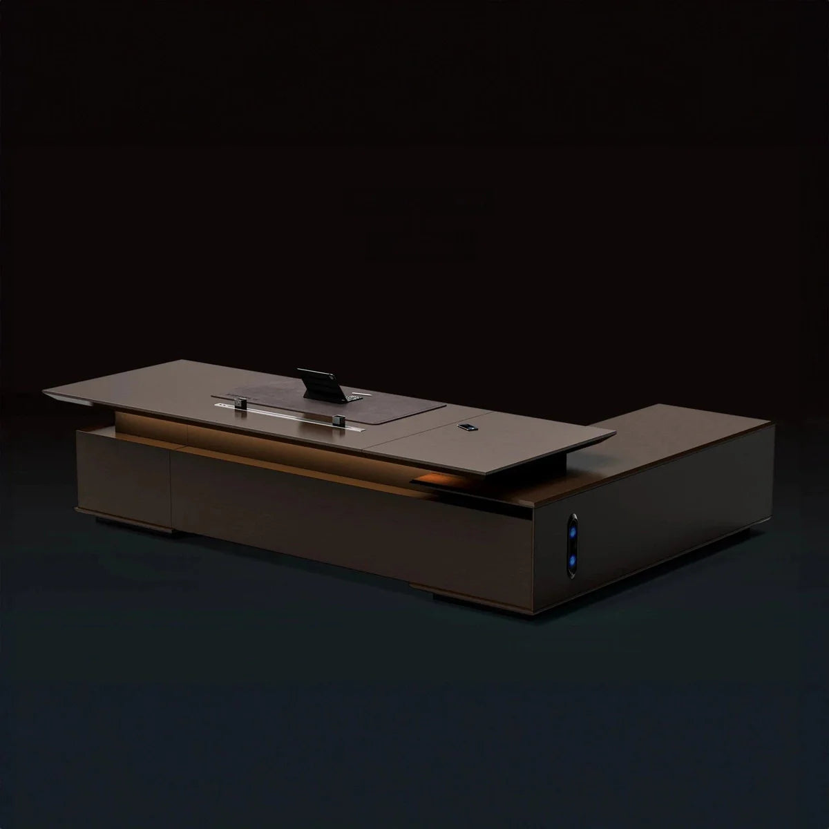 Hiley · Modern L-Shaped Executive Desk