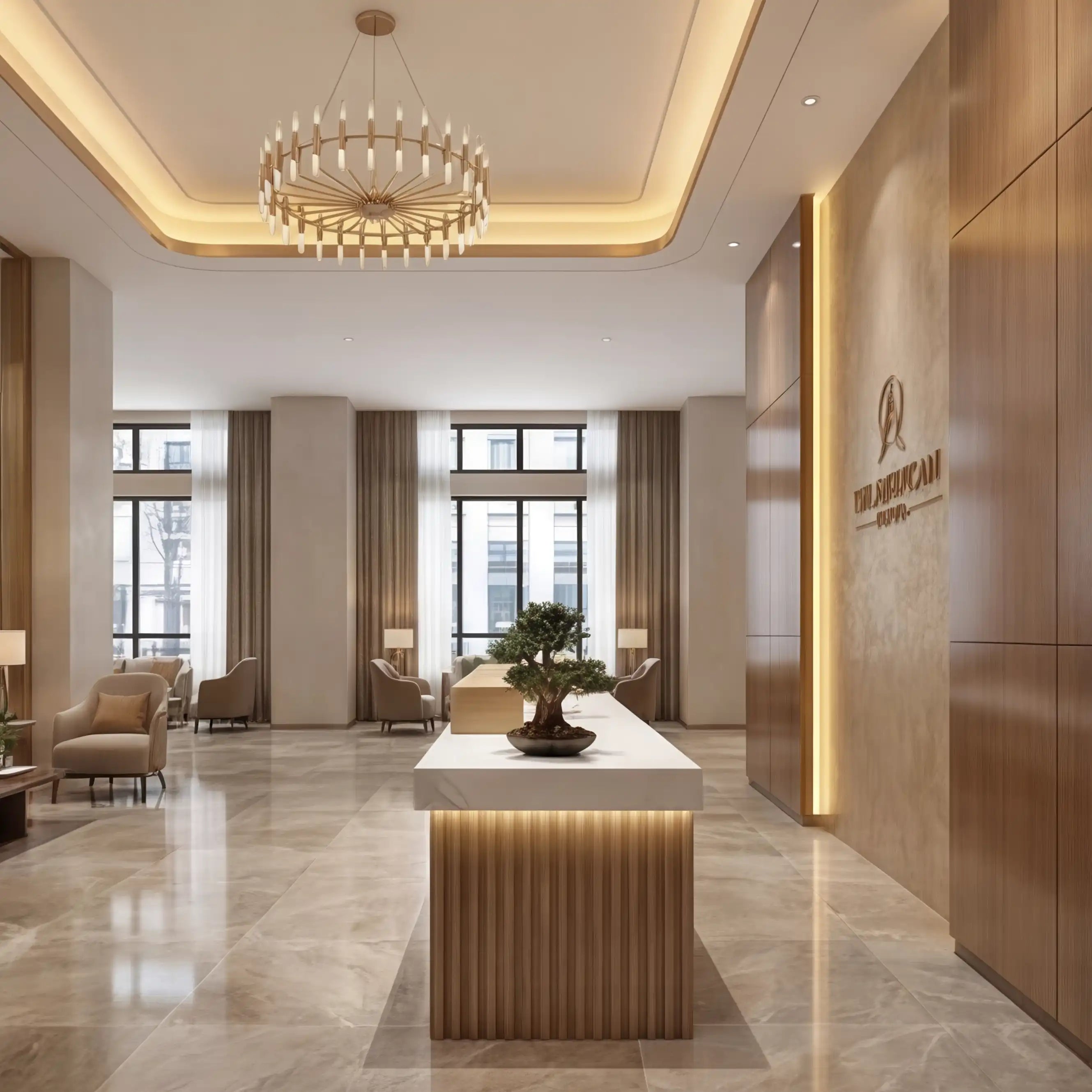 Valina · Front Reception Desk