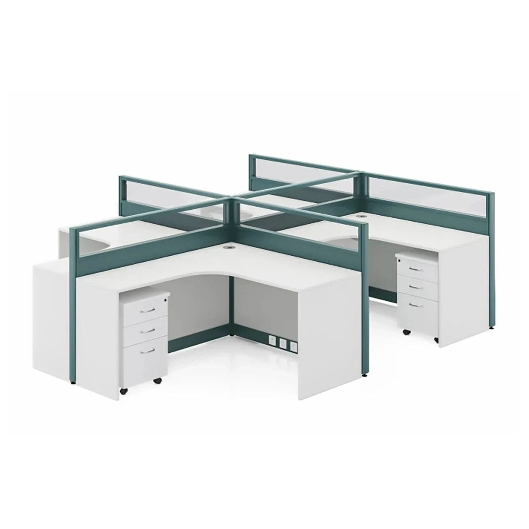 Vienna · L-Shaped Cubicle Workstation