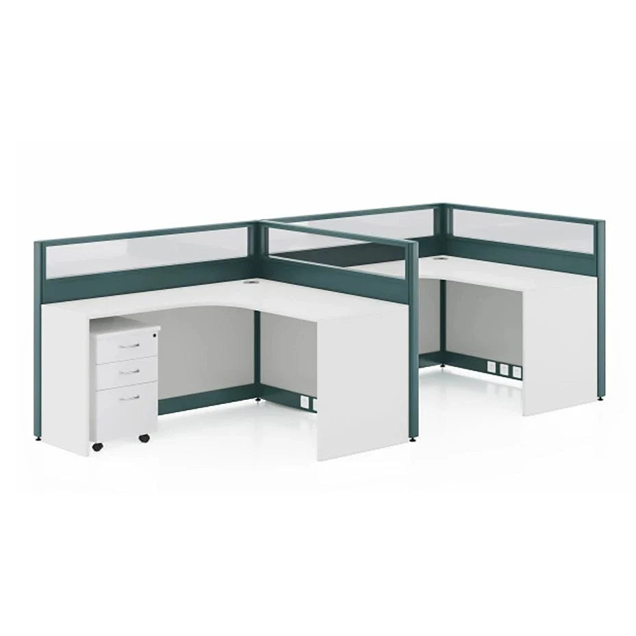 Vienna · L-Shaped Cubicle Workstation